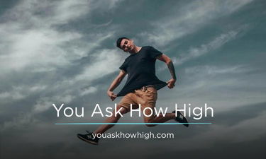 YouAskHowHigh.com - Creative brandable domain for sale